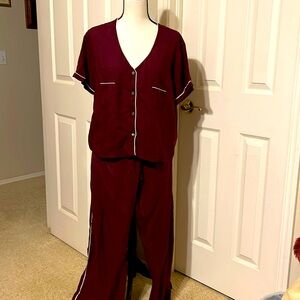 Women’s PJ’s very soft and comfortable—inseam is 36 inches.